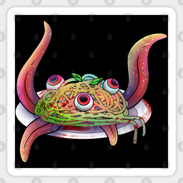 Ramen Zombie Noodles Ramen Life Sticker TeePublic